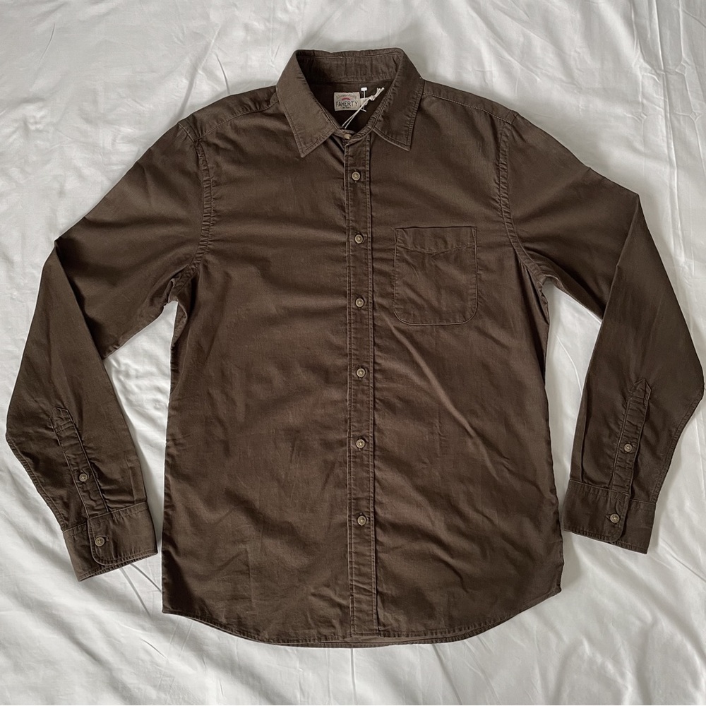 Faherty Stretch Corduroy Shirt